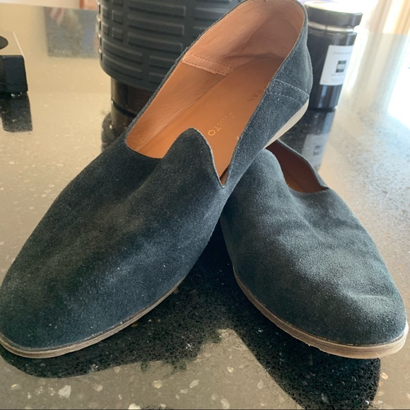 Franco Sarto Artist Collection"Freeze" Suede Ballet Flats - Picture 4 of 6